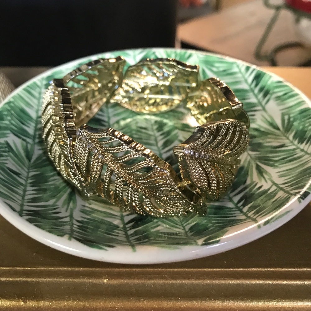 Gold Leaf Bracelet